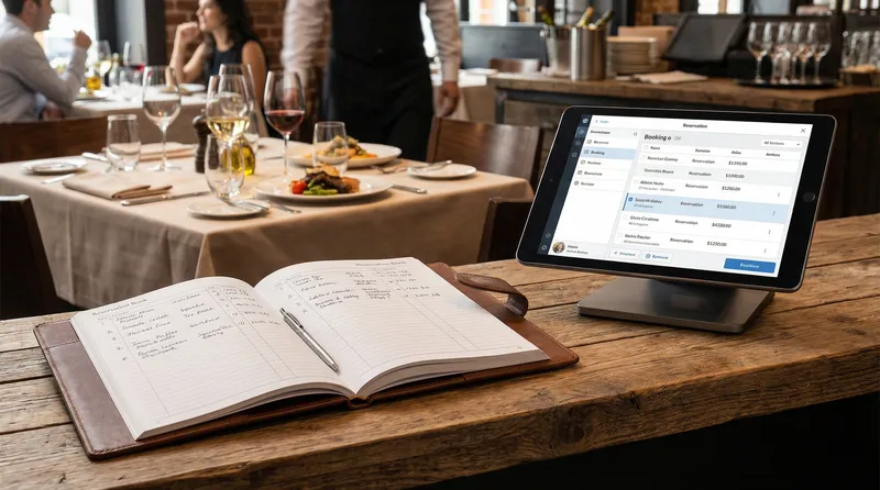 Gestion des réservations restaurant avec agenda